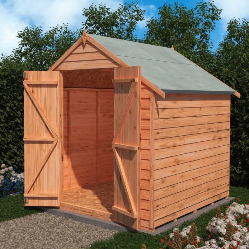 6x6 Shire Value Overlap Shed with Double Doors