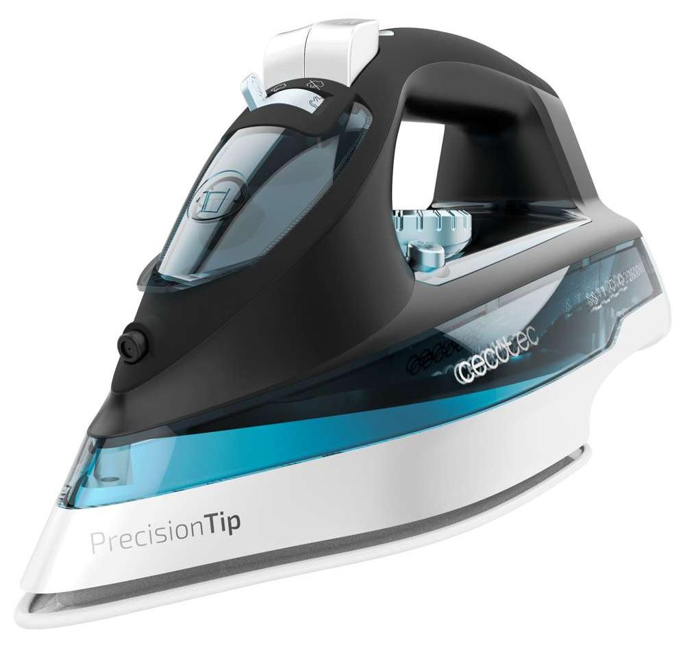 Cecotec IronHero 2600 Force droog- en stoomstrijkijzer, zwart en blauw