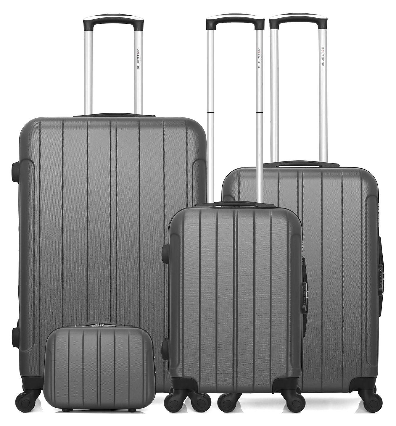 BLUESTAR - 4er-Set NAPOLI-C-Koffer, 75 cm, 4 Rollen