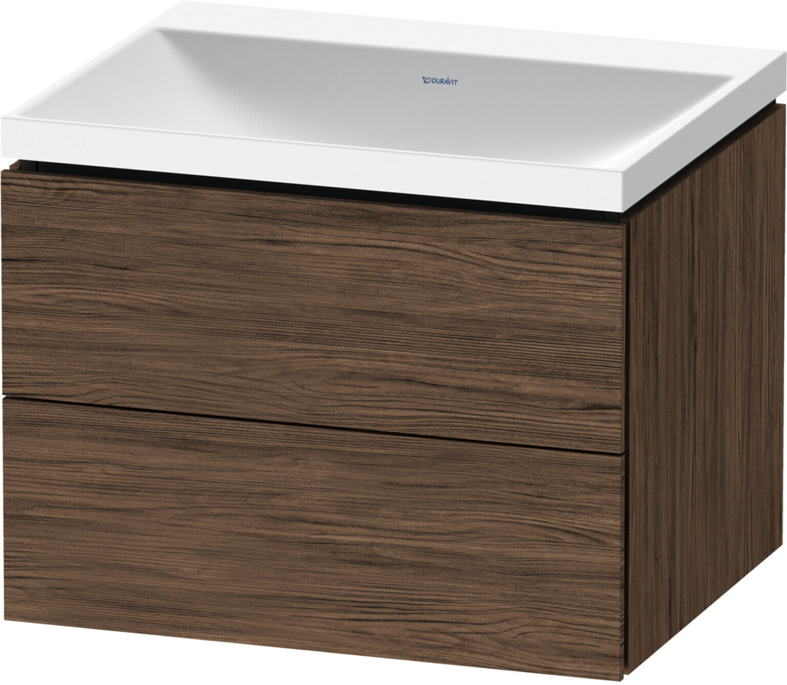 Duravit Möbel-Set L-Cube 60x48x48cm, o HL, Nussb dkl., 2 Schub. (LC6950N21210000)