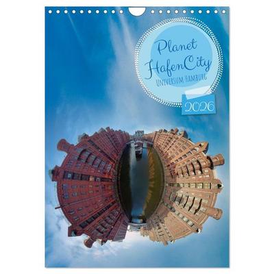 Planet Hafencity - Universum Hamburg (Wandkalender 2026 DIN A4 hoch), CALVENDO Monatskalender