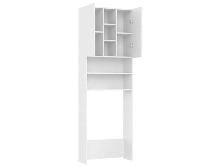Maison Soldes Meuble WC au-Dessus/Étagère de Toilettes Étagère WC - Blanc 64x25 5x190cm Moderne522899