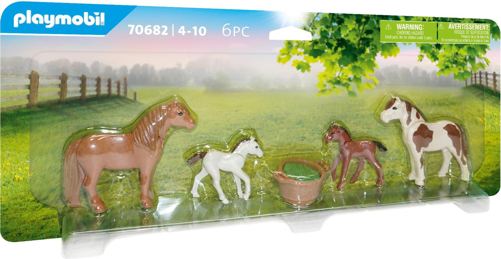 Playmobil Ponny's met veulens