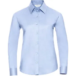 Russell Damen Oxford Bluse langarm R-932F-0 oxford blue 6XL