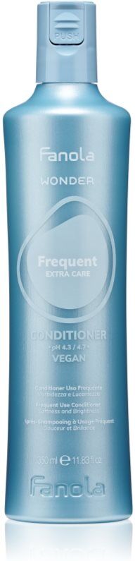 Fanola Wonder Frequent Conditioner après-shampoing pour des cheveux brillants et doux 350 ml