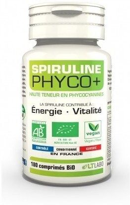 Lt Labo Spiruline Phyco + BiO - 180 comprimés