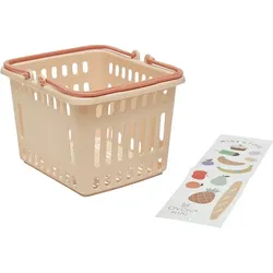 Yummy Einkaufskorb Spielzeug, Koralle