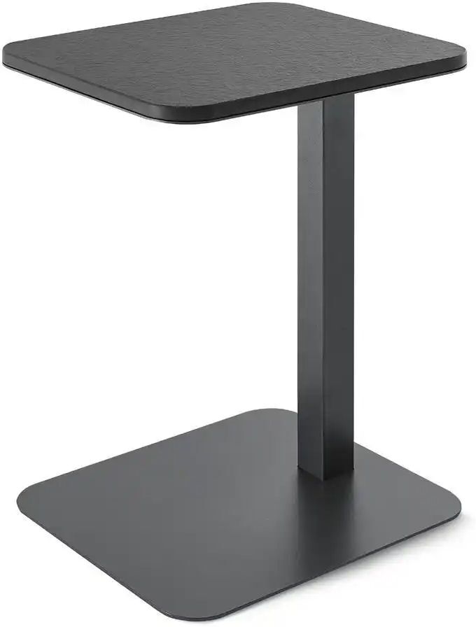 Höffner Couchtisch   ¦ grau ¦ Maße (cm): B: 29,4 H: 78