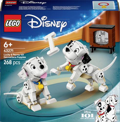 43271 LEGO DISNEY Die Welpen Lucky und Penny aus 101 Dalmatiner