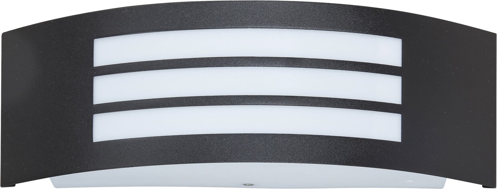 Rabalux 8409 Buitenwandlamp Zwart Metaal Kunststof IP44