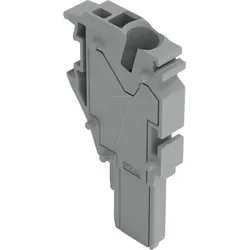 WAGO 2022-171 - 1-Leiter-Federleisten-Mittelmodul, 4 mm2, grau