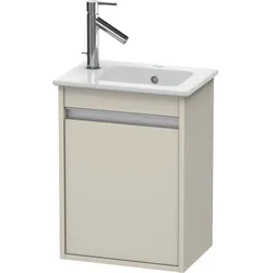 Duravit Ketho Waschtisch-Unterschrank KT6417R9191 40x28,5x55cm, wandhängend, Tür rechts, Taupe