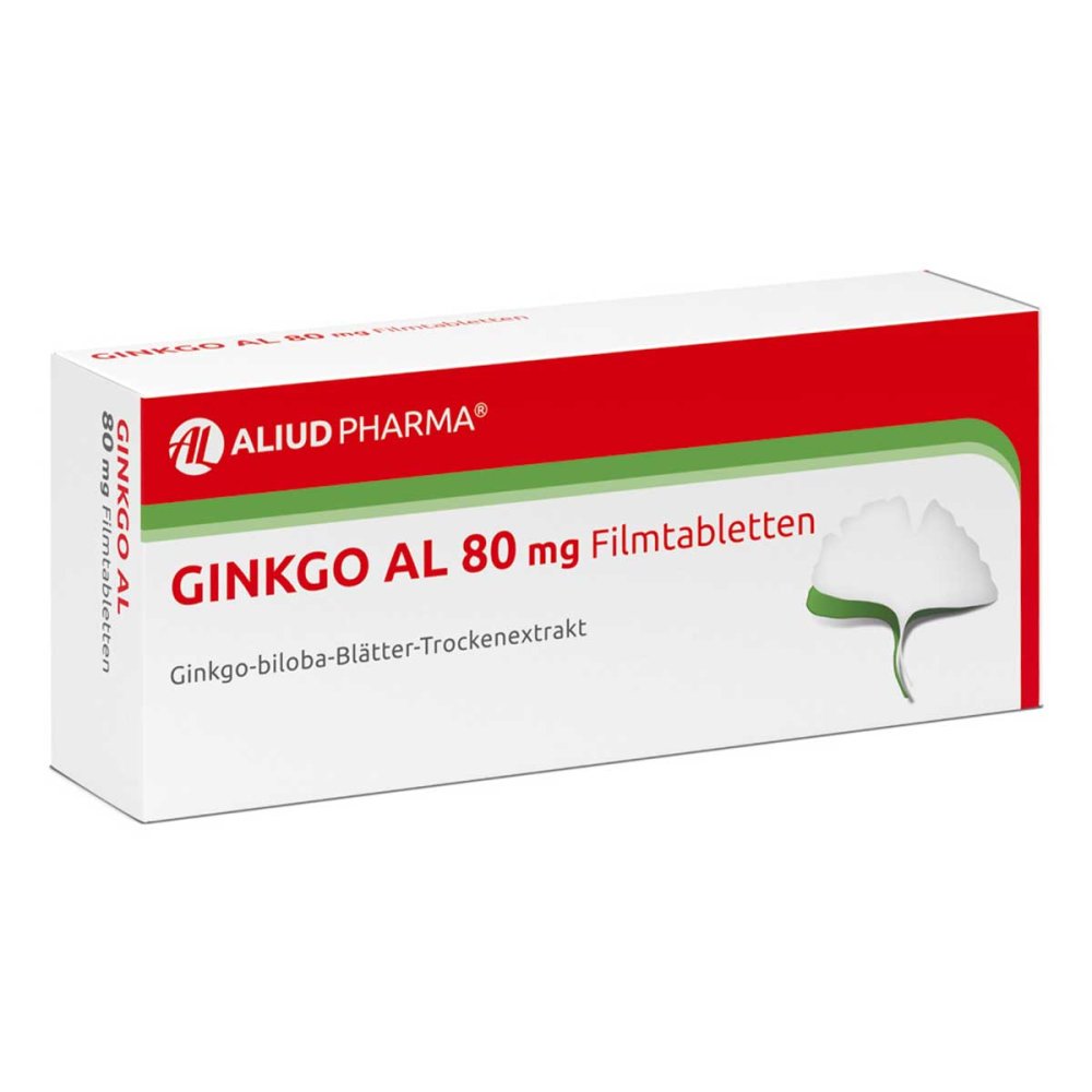 ALIUD Pharma GmbH Ginkgo AL 80 mg Filmtabletten 06565134