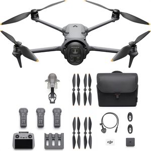 DJI Drohne Mavic 4 Pro Fly More, mit Controller RC 2 & 3 Akkus, 6K/60fps, 100MP Kamera, 51min Flugzeit, 1063g
