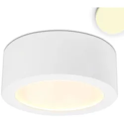 ISOLED LED Aufbauleuchte LUNA 18W weiß indirektes Licht - warmweiß