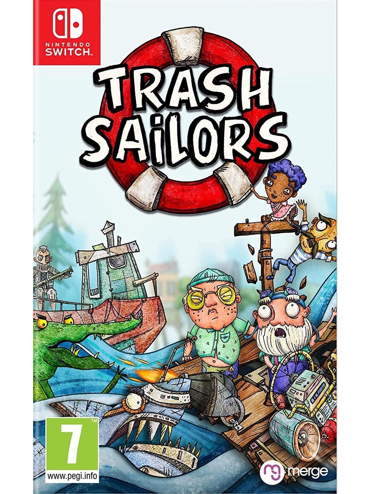Trash Sailors - Nintendo Switch - Action/Abenteuer - PEGI 7