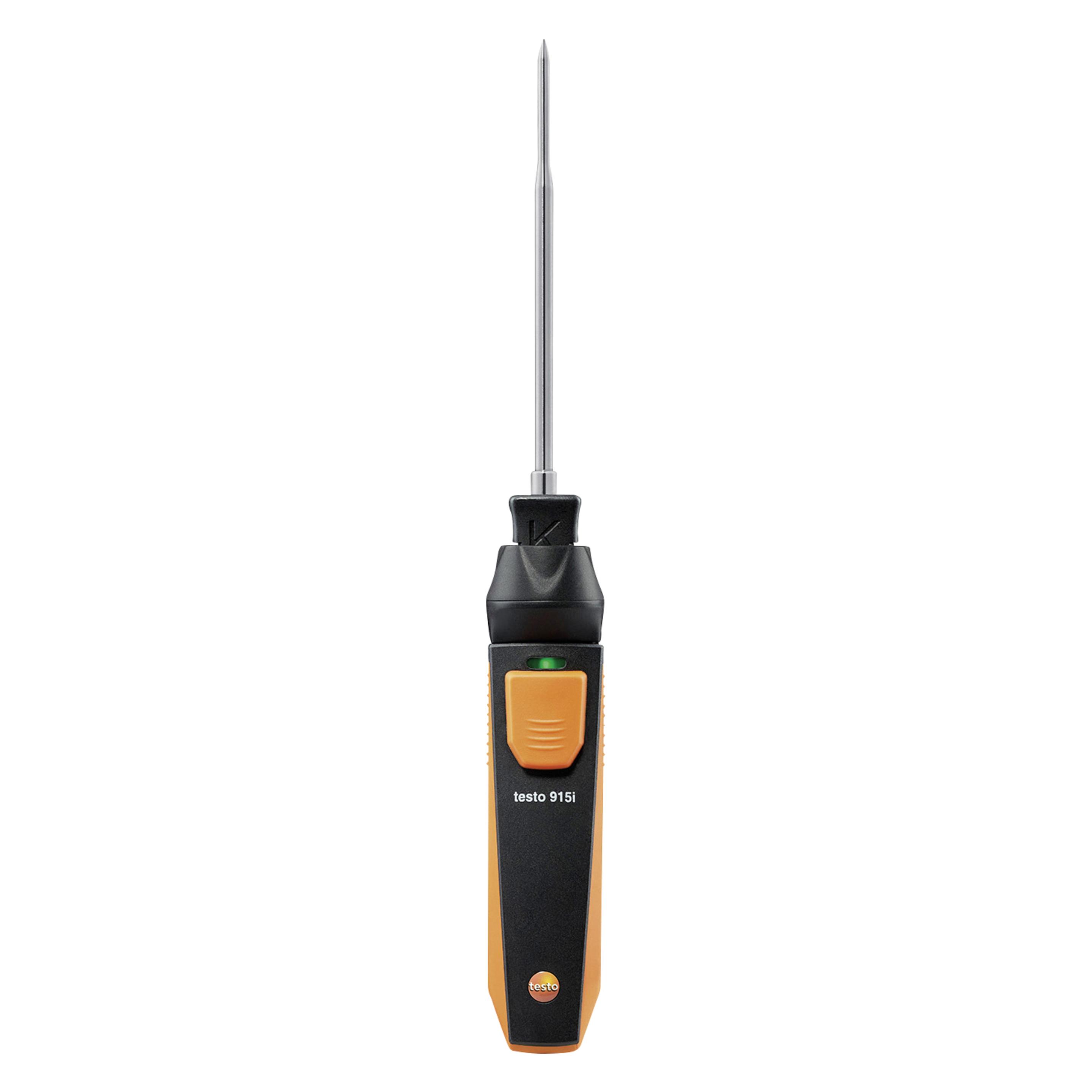 Testo Temperaturfühler 20 bis +50 °C mit Bluetooth Anbindung an phones, Tauch / Einstechfühler (0563 1915)
