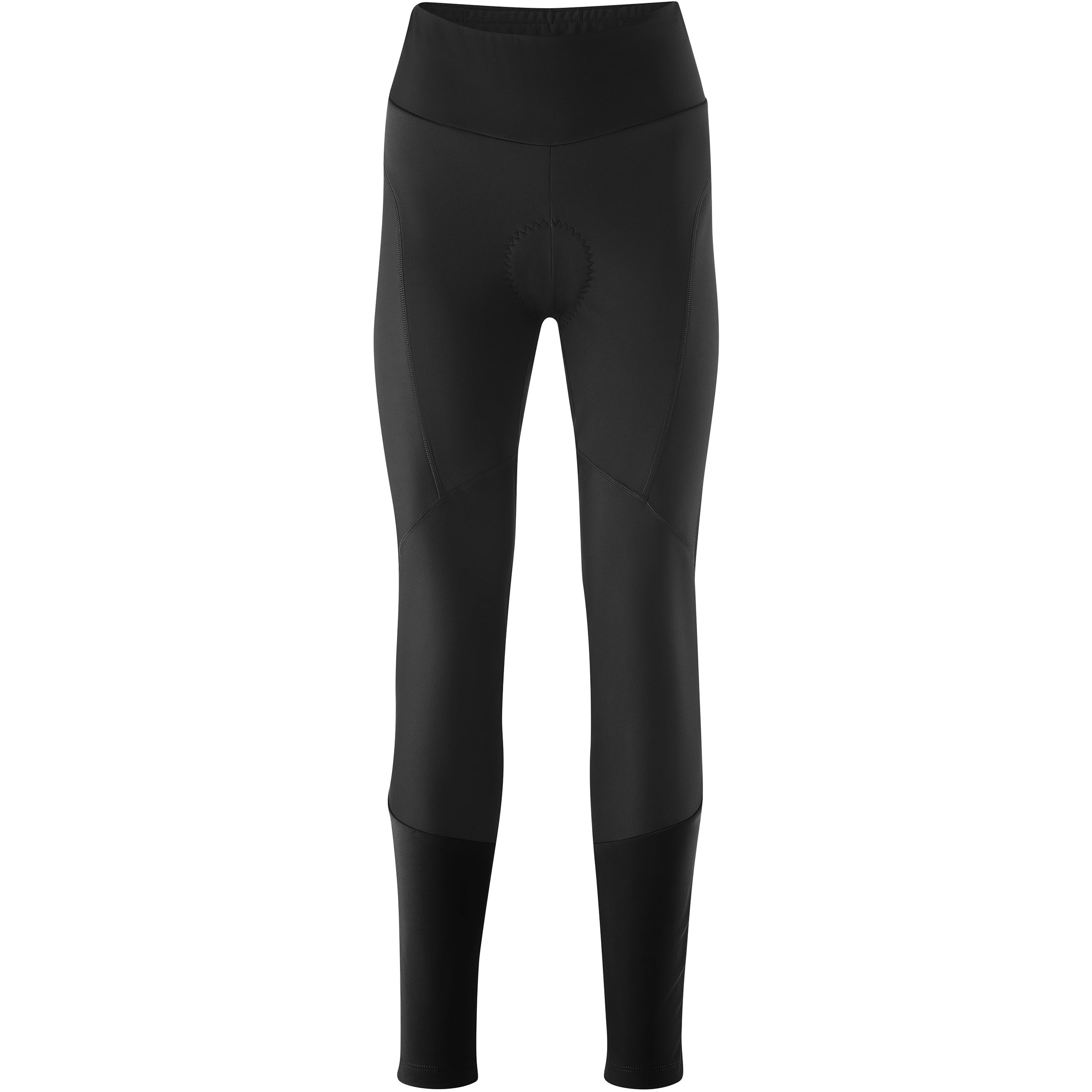 Gonso Tartu 3 Radhose lang Damen Softshellhose schwarz Größe S Mountainbike | Gravel Winddicht Wasserabweisend
