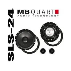 MB-Quart QM165 Golf IV, Passat, Bora, Polo 9N Lautsprecher Komponentensystem