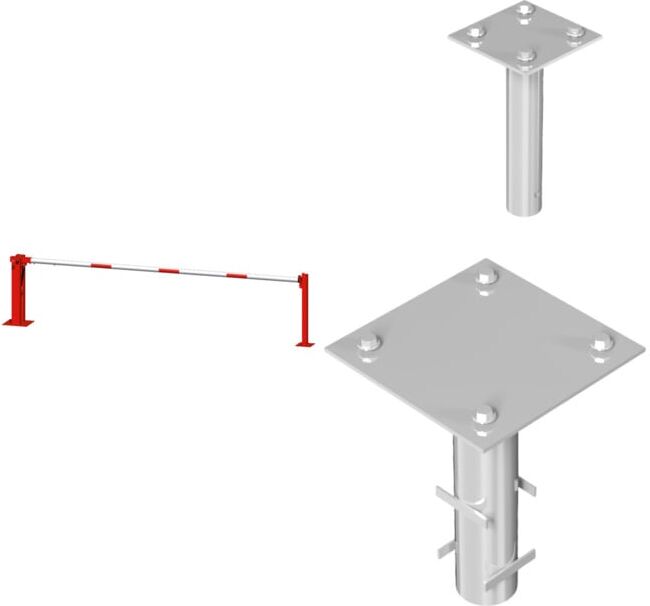 Set Schake Handschranken 3m mit fester Auflagesttze