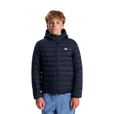 Outdoorjacke QUIKSILVER "Scaly", Jungen, Gr. 14, schwarz, Obermaterial: 100% Nylon., Jacken Outdoorjacke