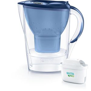 Brita Wasserfilter-Kanne Marella Cool, 2,4 Liter, aus Kunststoff, blau, inkl. 1 Filterkartusche