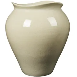 Broste Copenhagen Florentina Bodenvase beige XL 57cm