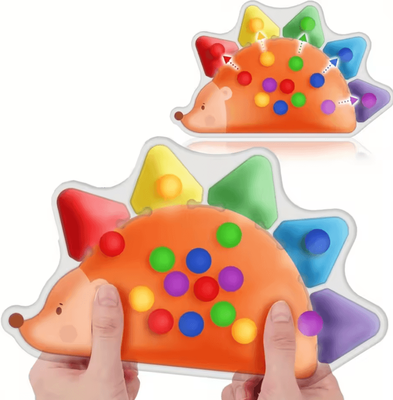 Inspire Curations ColorMind Montessori Sorting Sensory Toy Fine Motor Color Matching Learning Game as Shown