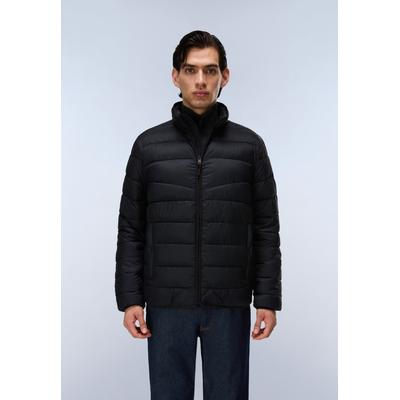 Steppjacke NAPAPIJRI "AERONS S 4 BLACK BEAUTY", Herren, Gr. XXL, schwarz (schwarz beauty), Obermaterial: 100% Polyamid, Jacken Steppjacke, auch in großen Größen, aus Polyamid