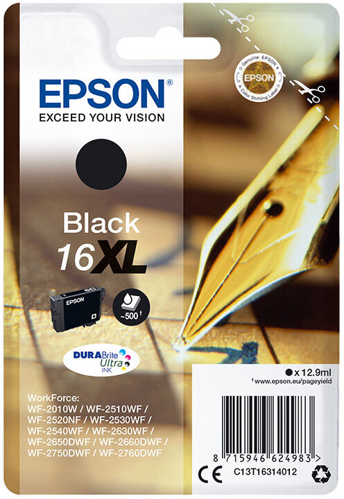 TINTEIRO EPSON 16XL PRETO