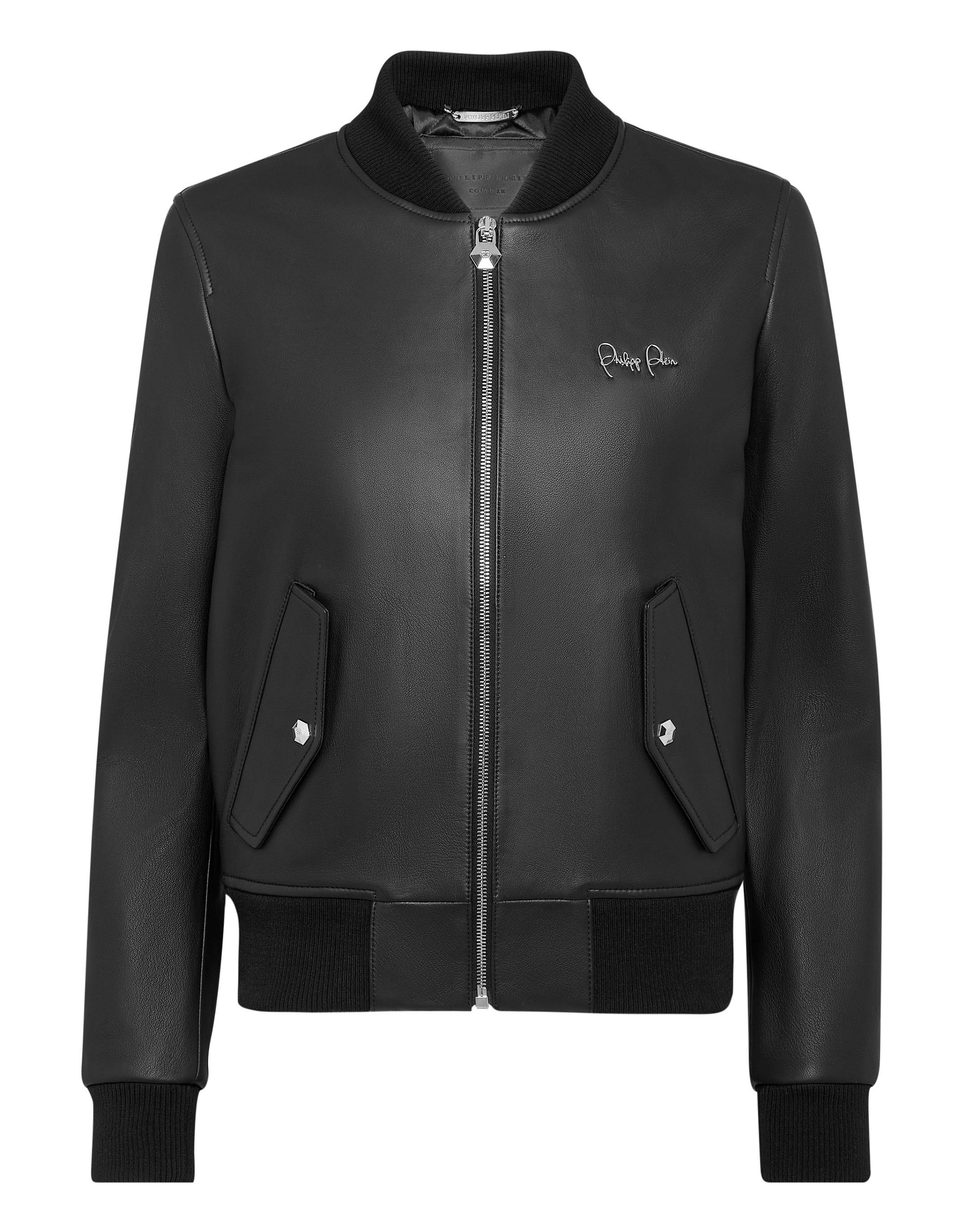 Lederblouson