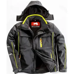 Bullstar  Thermo-Softshelljacke  Winterjacke  Arbeitsjacke  Ultra  schwarz/lime  Gr.  XXXL