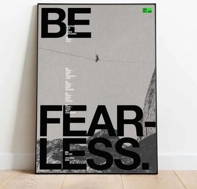 Inspire Essentials Inspirational Quote Canvas Wall Art Modern Typography Poster For Home Decor 17 7.87 11.81 Inches