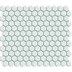Premium Mosaic Keramikmosaik weiß 26x30 cm glanz MOS26WH