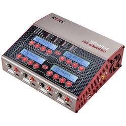 Reely V-Charge 240 Quadro Modellbau-Multifunktionsladegerät 12 V, 230 V 12 A LiPo, LiIon, LiFePO, LiHV, NiCd, NiMH, Blei 4 Ladeausgänge RE-8264343