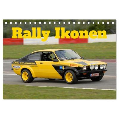 Rally Ikonen (Tischkalender 2027 DIN A5 quer), CALVENDO Monatskalender