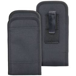 Beam Mobile Beam Mobile Stofftasche-Halfter mit Gürtelclip Case Apple iPhone SE (2022), iPhone SE (2020) Schwarz Stoßfest, Staubdicht, Spritzwassergeschützt GM-599