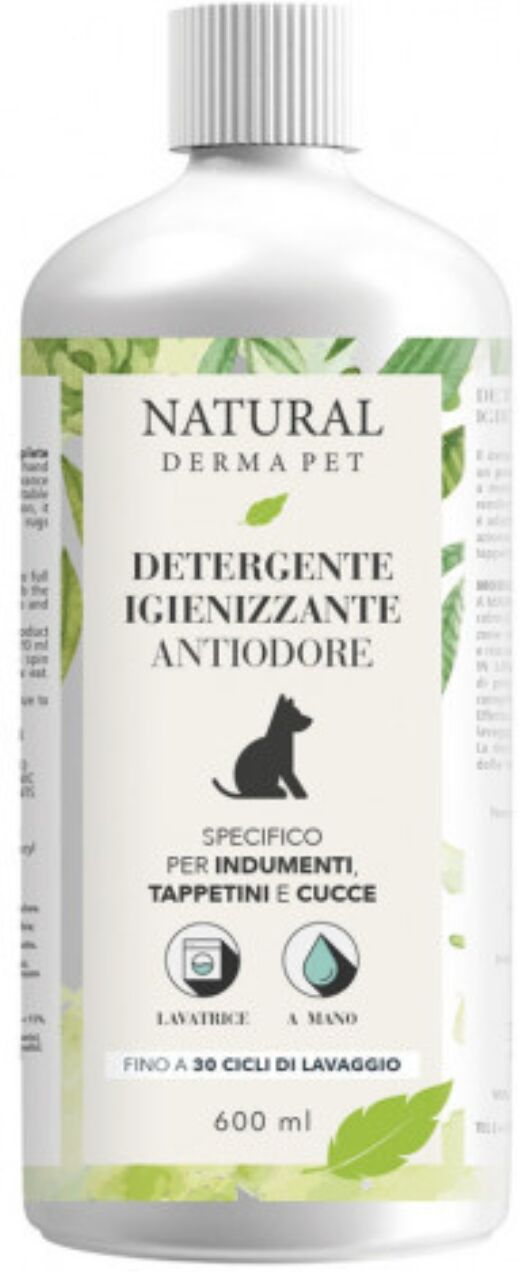 Derbe Natural Derma Pet By Detergente Igienizzante Antiodore Lavatrice 600 ml
