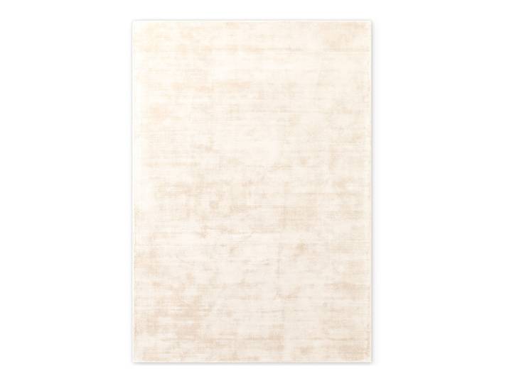 Tapis en viscose Noemi Blanc/Ivory 200 x 300cm Coton/Viscose