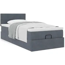 vidaXL, Bett, Pajonus (Block mit Quadraten) (120 x 190 cm)