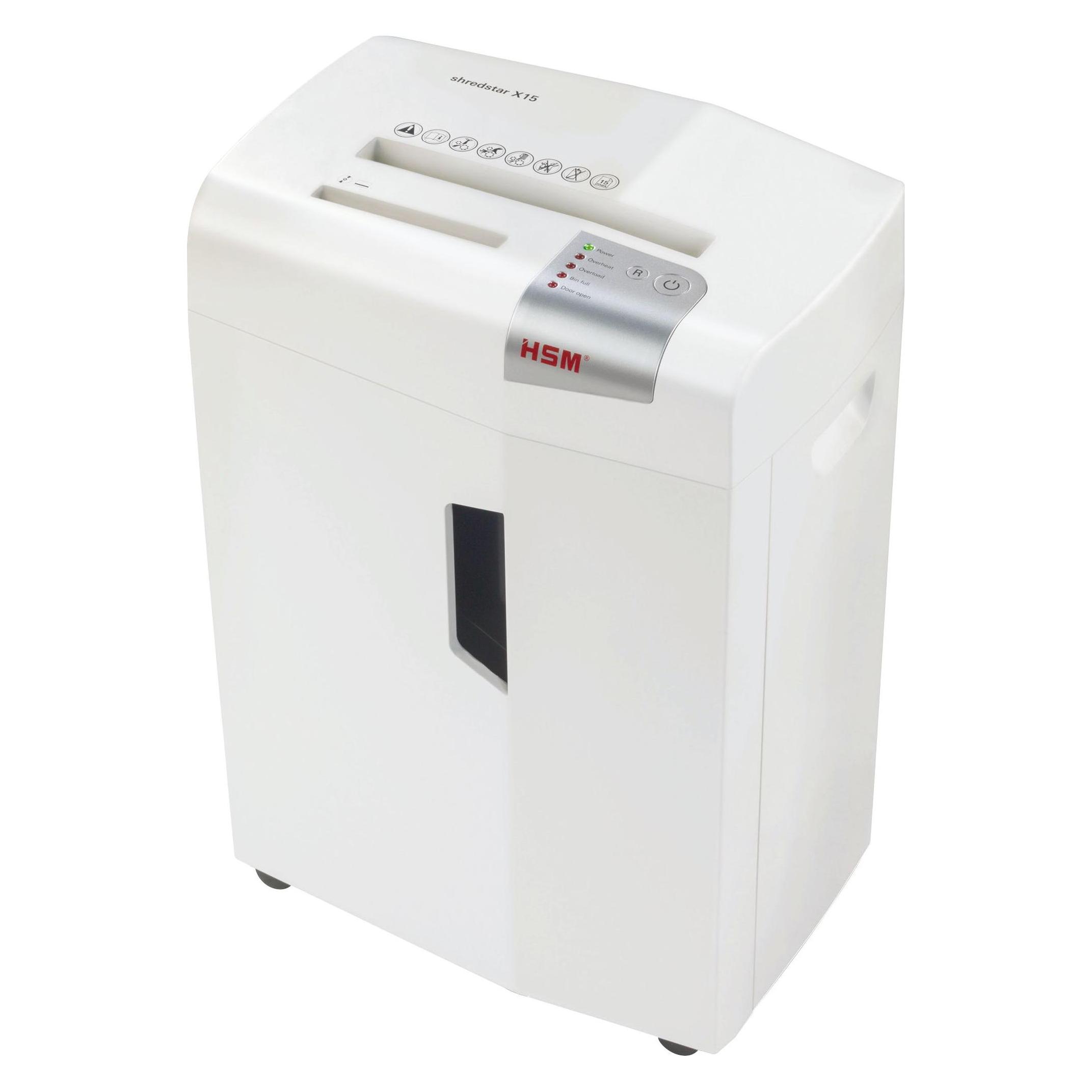 HSM Aktenvernichter SHREDSTAR 1030121 X15 4x37mm (Partikelschnitt) (1030121)