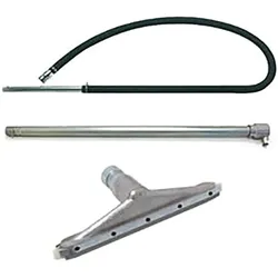 Cleancraft, Industriestaubsauger Zubehör, Staubsauger Zubehörset Ø38mm für bis zu 120° SET 2: Schlauch- und Düsensatz