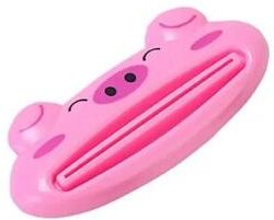 Uplift Picks Cute Animal Toothpaste Tube Squeezer And Rolling Holder pig (1 Pc)