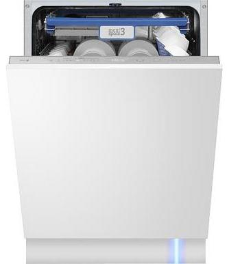 Fagor 4LVF-637ADIT, Voll integriert, Standardgröße (60 cm), Silber, Weiß, LED, Unterkorb, Oberkorb