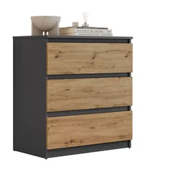 HIGHBOARD HANA M3 Artisan Eiche / Anthrazit