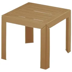 Grosfillex, Gartenbeistelltisch + Gartenservierwagen, Miami Beistelltisch 40x40cm H:35cm