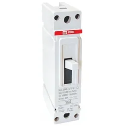 RS PRO, Schutzschalter, RS RS01, Schutzschalter 1-polig, 16A Frontp