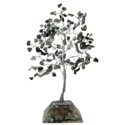 Gemstone Tree with Organite Base - 160 Stone - Moss Agate