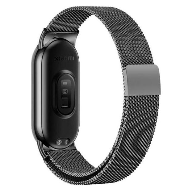 Beline Mi Band 9/8 Magnetic Strap Black (Metal, Stainless Steel) (14860567)