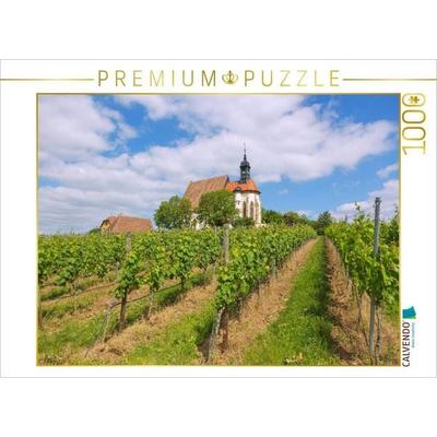 CALVENDO Puzzle Wallfahrtskirche Maria im Weingarten | 1000 Teile Lege-Größe 64x48cm Foto-Puzzle für glückliche Stunden